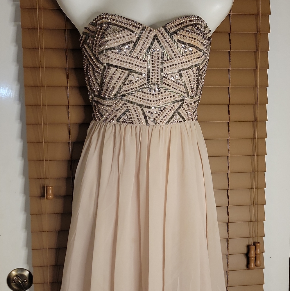 Decode 1.8 Strapless Knee Length Formal Dress Sz 10